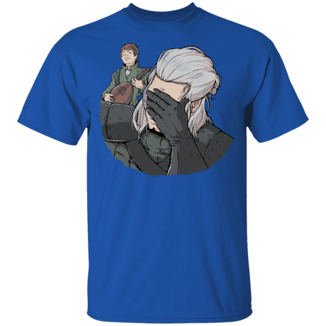T-Shirts Royal / YXS Geralt Face Palm Youth T-Shirt