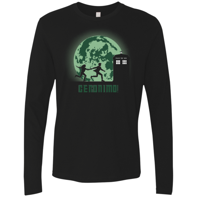 T-Shirts Black / Small Geronimo! Men's Premium Long Sleeve