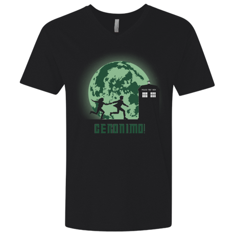 T-Shirts Black / X-Small Geronimo! Men's Premium V-Neck