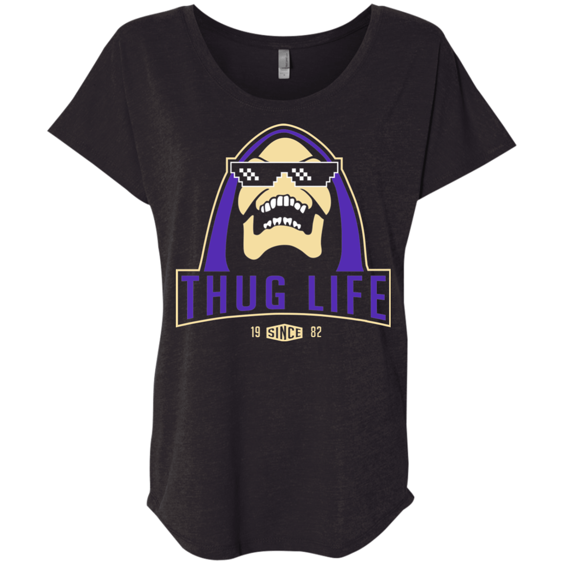 T-Shirts Vintage Black / X-Small Get a Life Triblend Dolman Sleeve