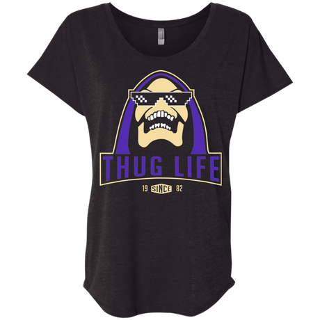 T-Shirts Vintage Black / X-Small Get a Life Triblend Dolman Sleeve