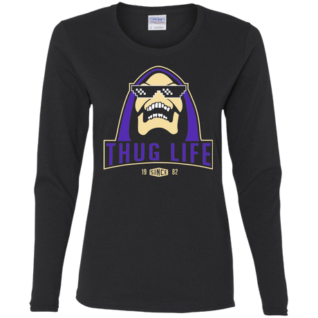 T-Shirts Black / S Get a Life Women's Long Sleeve T-Shirt