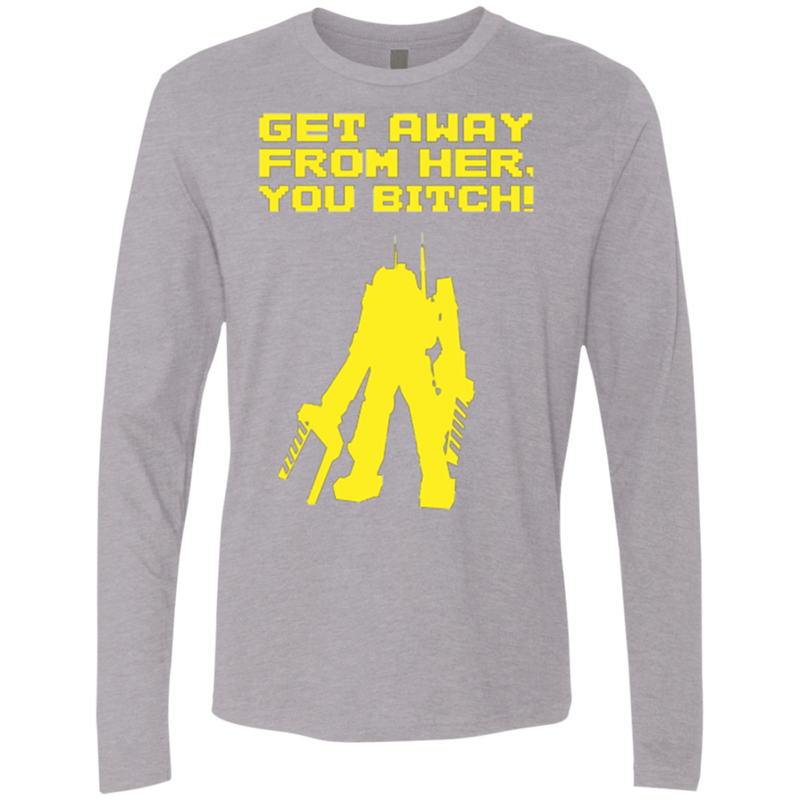 T-Shirts Heather Grey / Small Get Away Men's Premium Long Sleeve