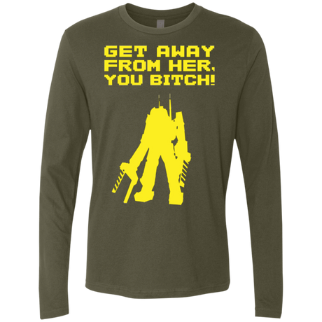 T-Shirts Military Green / Small Get Away Men's Premium Long Sleeve