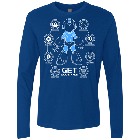 T-Shirts Royal / Small Get Equipped Men's Premium Long Sleeve