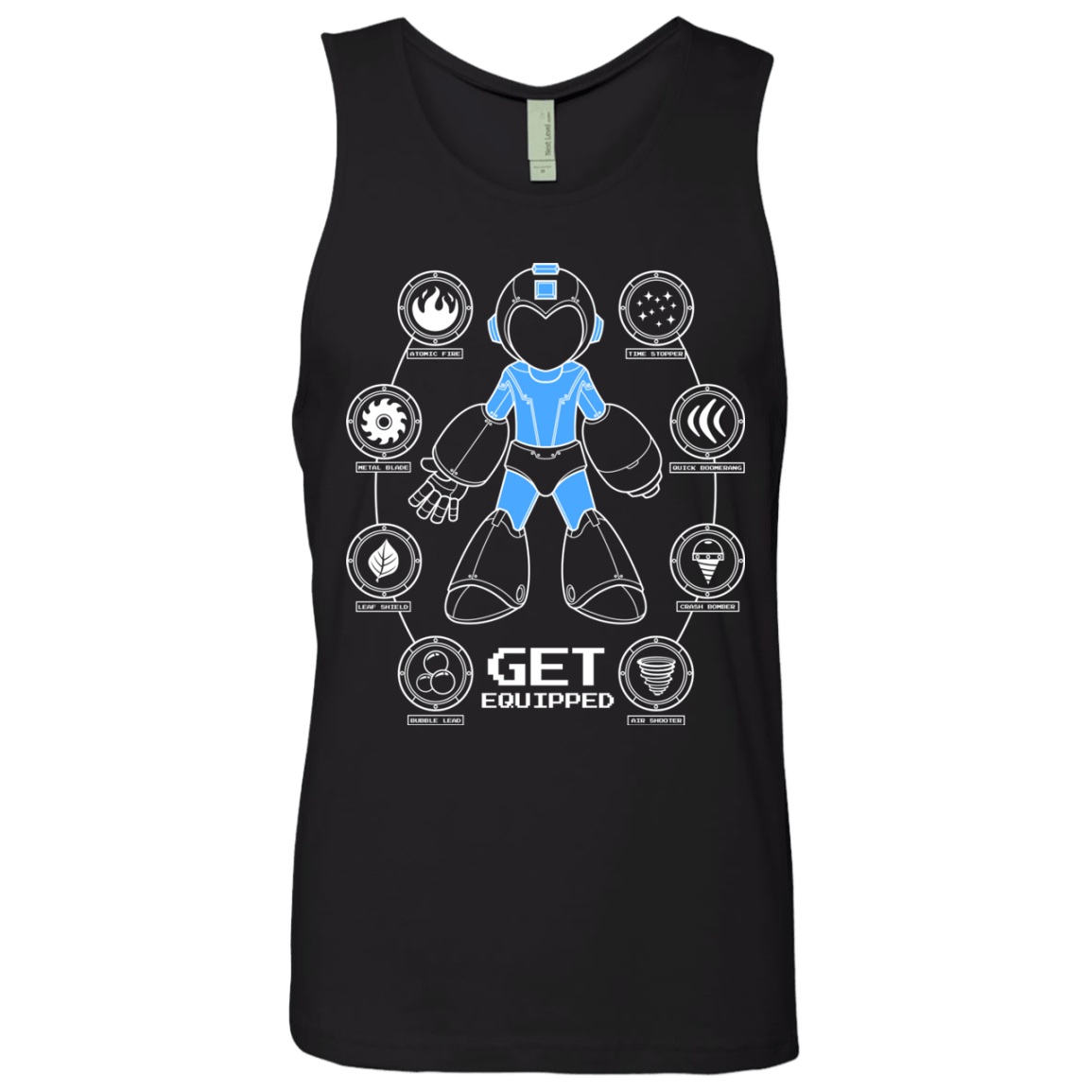 T-Shirts Black / Small Get Equipped Men's Premium Tank Top