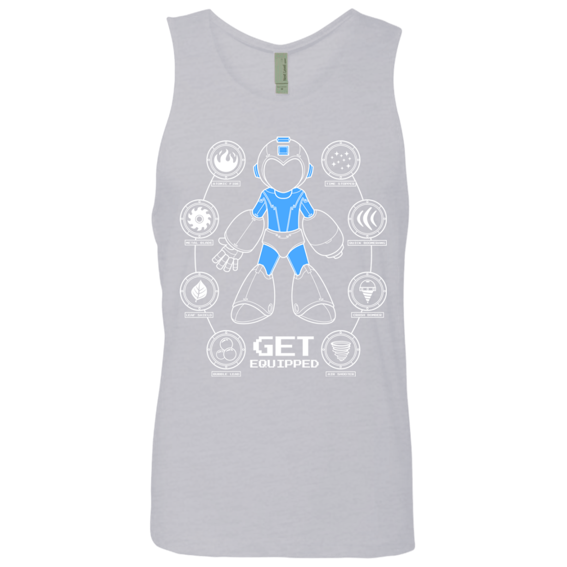 T-Shirts Heather Grey / Small Get Equipped Men's Premium Tank Top