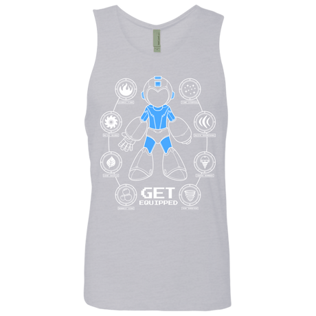 T-Shirts Heather Grey / Small Get Equipped Men's Premium Tank Top