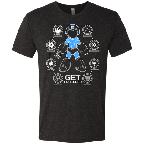 T-Shirts Vintage Black / Small Get Equipped Men's Triblend T-Shirt