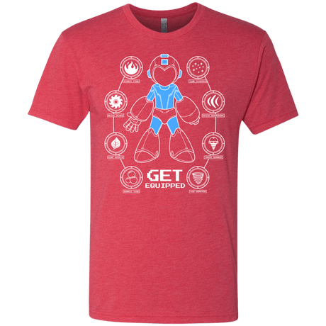 T-Shirts Vintage Red / Small Get Equipped Men's Triblend T-Shirt