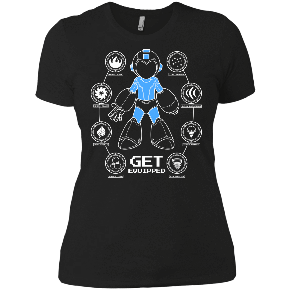 T-Shirts Black / X-Small Get Equipped Women's Premium T-Shirt