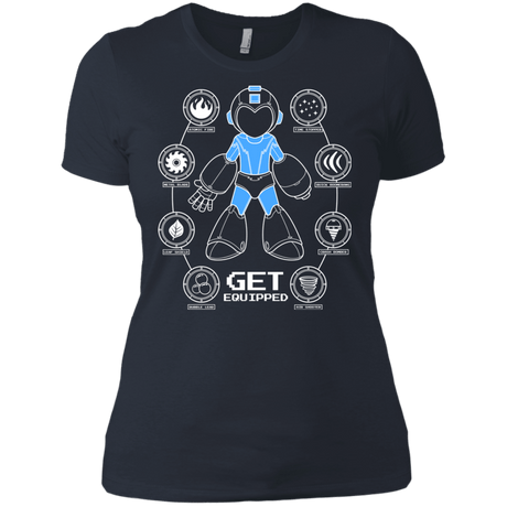 T-Shirts Indigo / X-Small Get Equipped Women's Premium T-Shirt