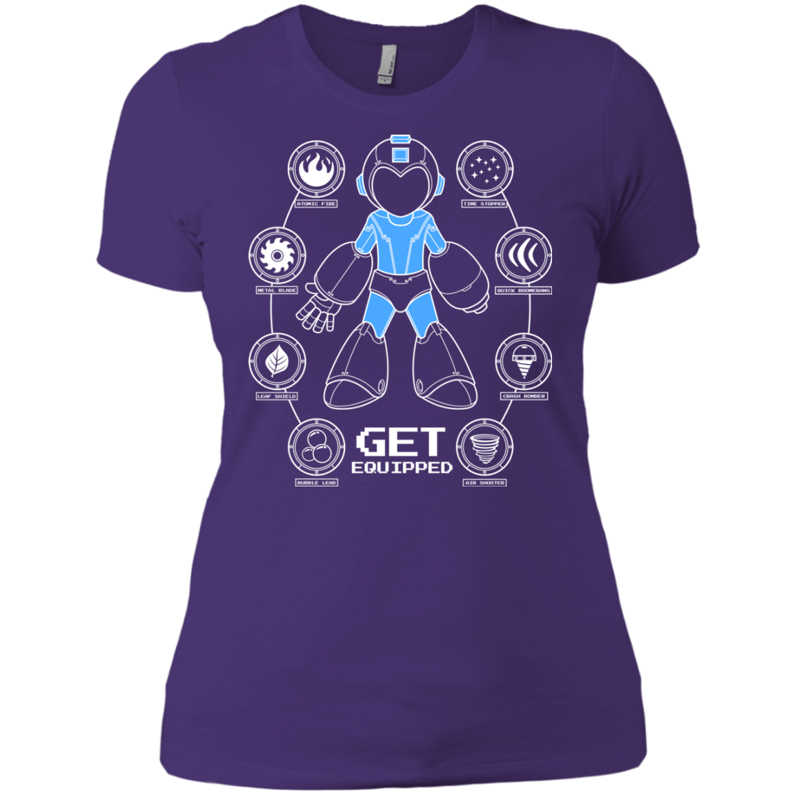 T-Shirts Purple / X-Small Get Equipped Women's Premium T-Shirt