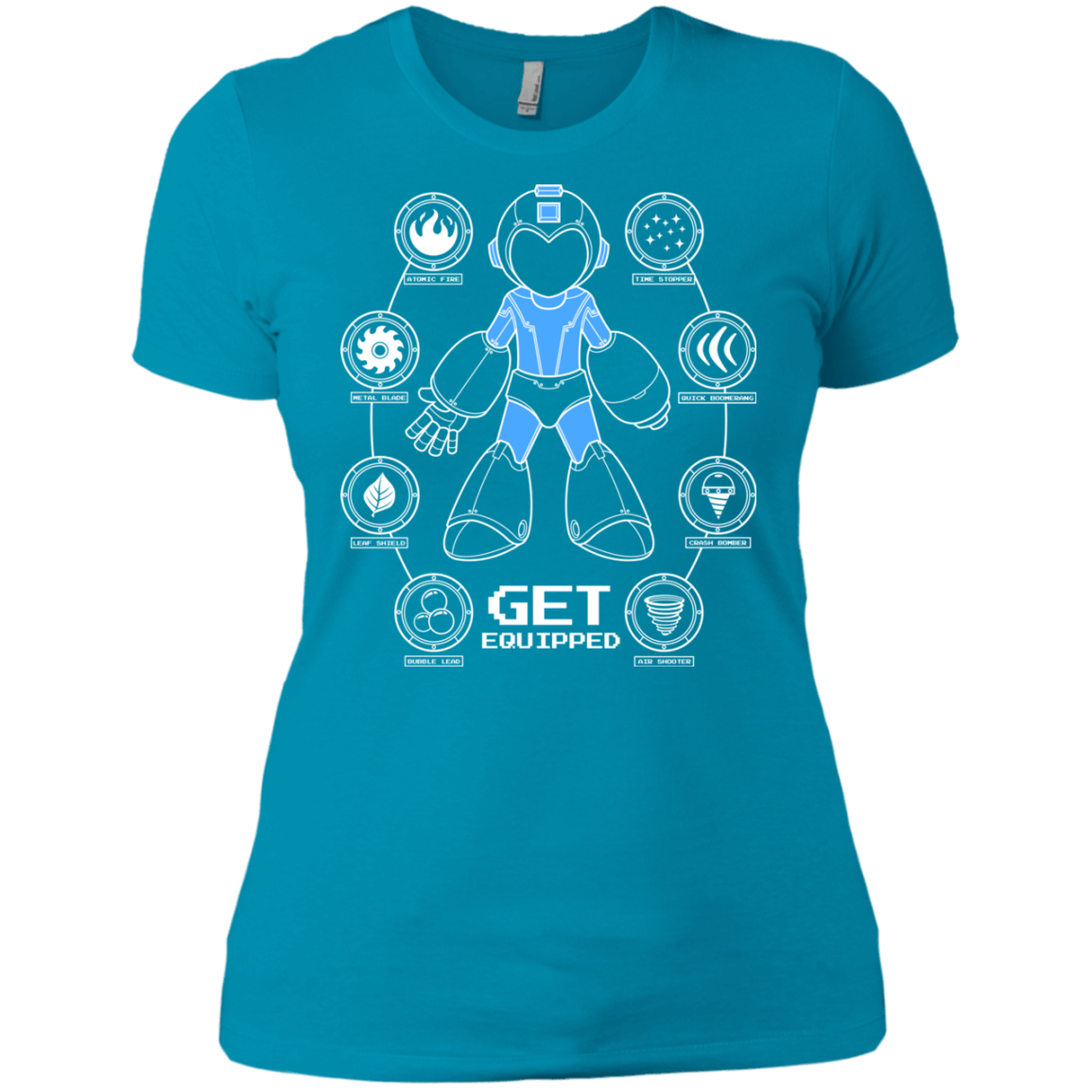 T-Shirts Turquoise / X-Small Get Equipped Women's Premium T-Shirt
