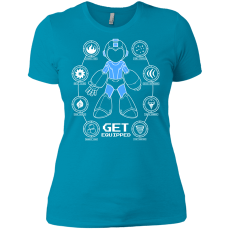 T-Shirts Turquoise / X-Small Get Equipped Women's Premium T-Shirt