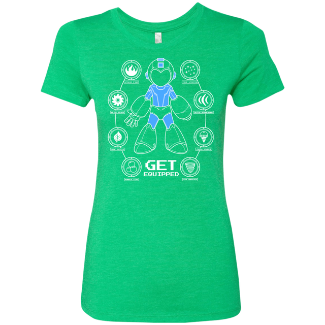 T-Shirts Envy / Small Get Equipped Women's Triblend T-Shirt