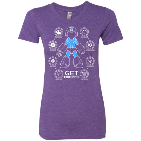 T-Shirts Purple Rush / Small Get Equipped Women's Triblend T-Shirt