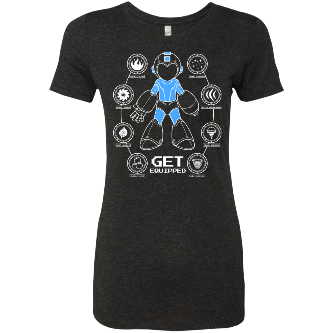 T-Shirts Vintage Black / Small Get Equipped Women's Triblend T-Shirt