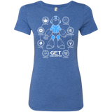 T-Shirts Vintage Royal / Small Get Equipped Women's Triblend T-Shirt