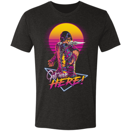 T-Shirts Vintage Black / S Get over here! Men's Triblend T-Shirt