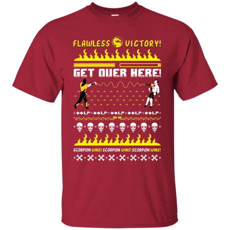 T-Shirts Cardinal / Small Get Over Here Ugly Sweater T-Shirt