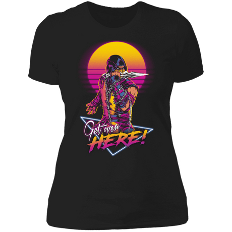 T-Shirts Black / X-Small Get over here! Women's Premium T-Shirt