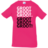 T-Shirts Hot Pink / 6 Months Get over it Groot Infant Premium T-Shirt