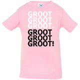 T-Shirts Pink / 6 Months Get over it Groot Infant Premium T-Shirt
