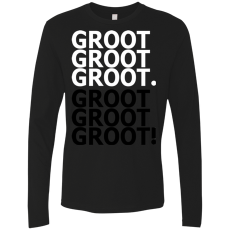 T-Shirts Black / Small Get over it Groot Men's Premium Long Sleeve