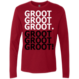T-Shirts Cardinal / Small Get over it Groot Men's Premium Long Sleeve