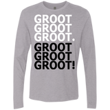T-Shirts Heather Grey / Small Get over it Groot Men's Premium Long Sleeve