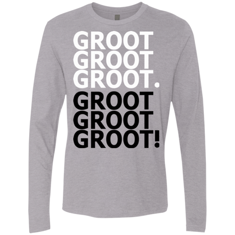 T-Shirts Heather Grey / Small Get over it Groot Men's Premium Long Sleeve