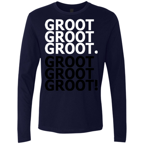 T-Shirts Midnight Navy / Small Get over it Groot Men's Premium Long Sleeve