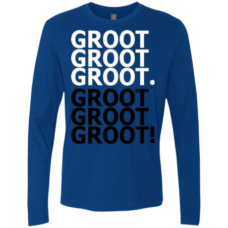 T-Shirts Royal / Small Get over it Groot Men's Premium Long Sleeve