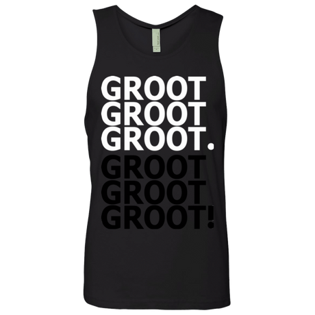 T-Shirts Black / Small Get over it Groot Men's Premium Tank Top