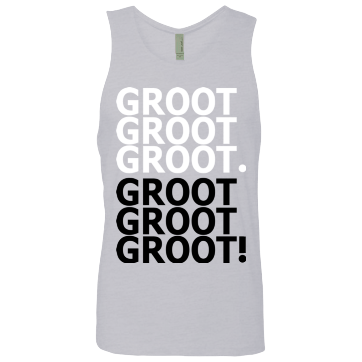 T-Shirts Heather Grey / Small Get over it Groot Men's Premium Tank Top