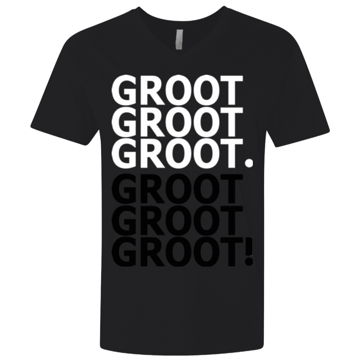 T-Shirts Black / X-Small Get over it Groot Men's Premium V-Neck