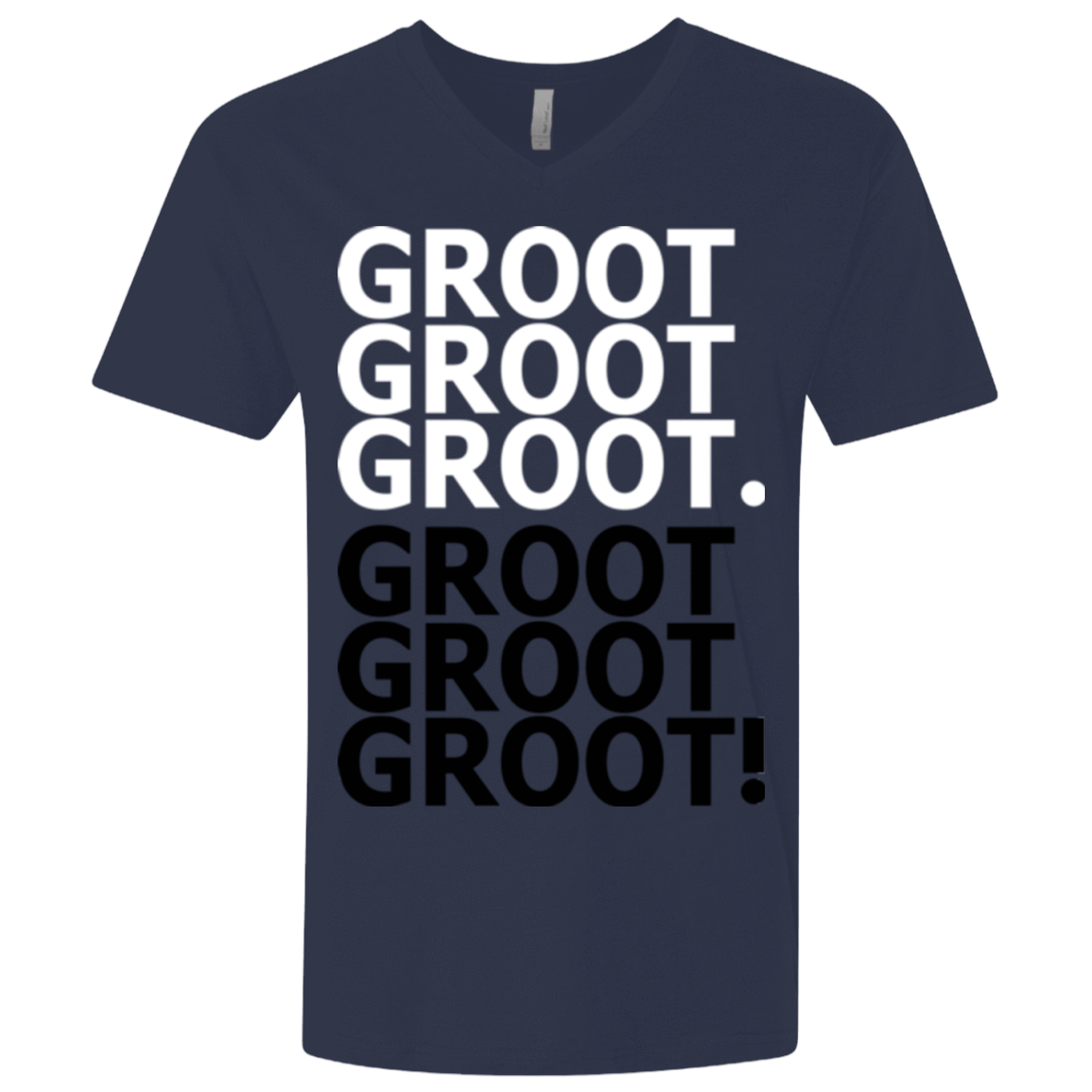 T-Shirts Midnight Navy / X-Small Get over it Groot Men's Premium V-Neck