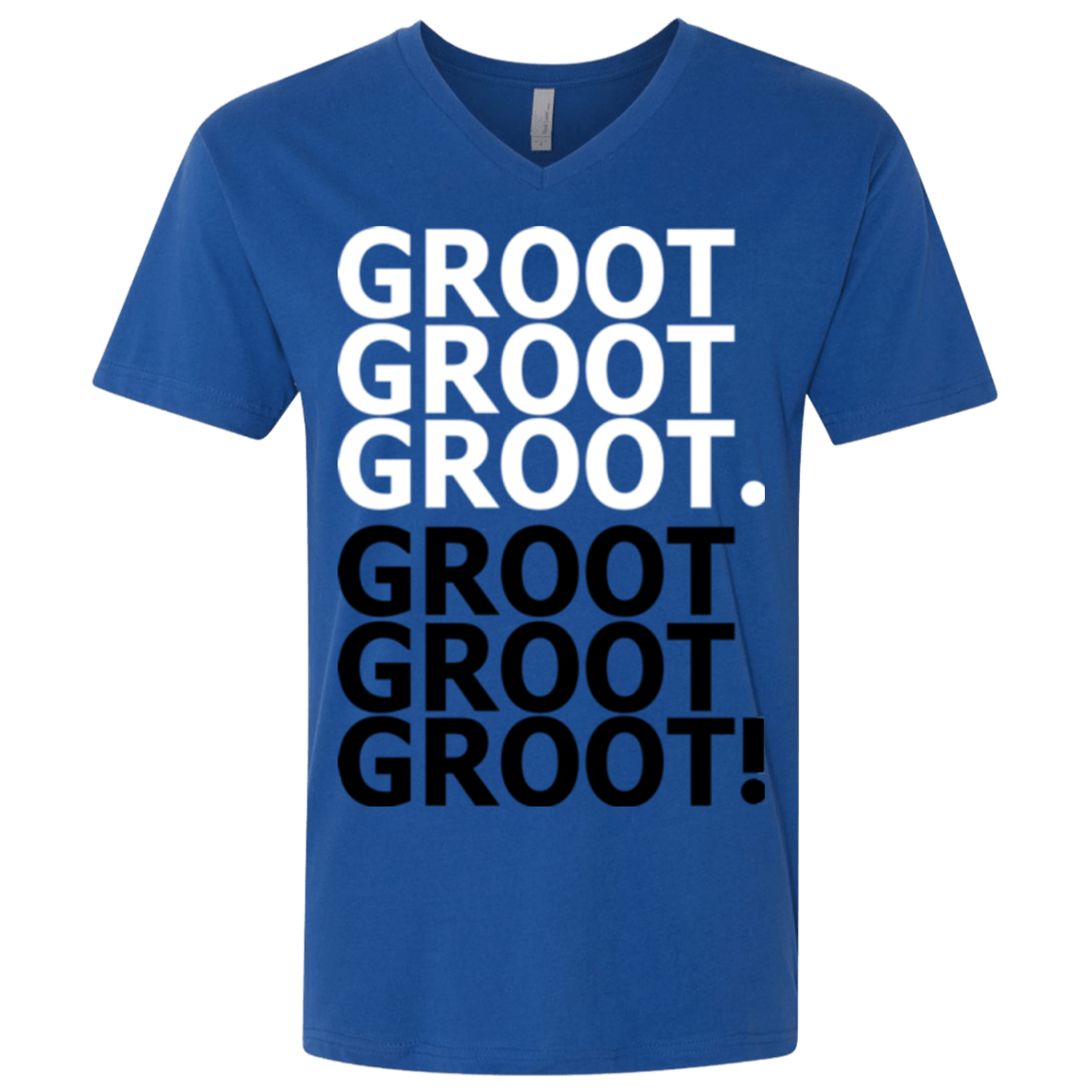 T-Shirts Royal / X-Small Get over it Groot Men's Premium V-Neck