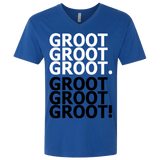 T-Shirts Royal / X-Small Get over it Groot Men's Premium V-Neck