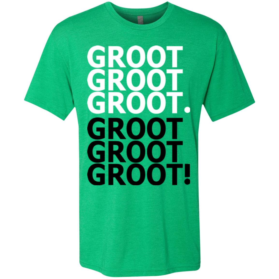 T-Shirts Envy / Small Get over it Groot Men's Triblend T-Shirt