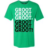T-Shirts Envy / Small Get over it Groot Men's Triblend T-Shirt