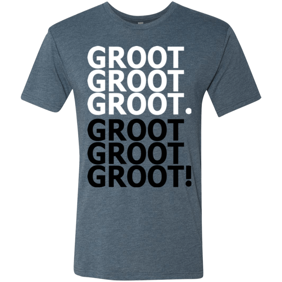 T-Shirts Indigo / Small Get over it Groot Men's Triblend T-Shirt