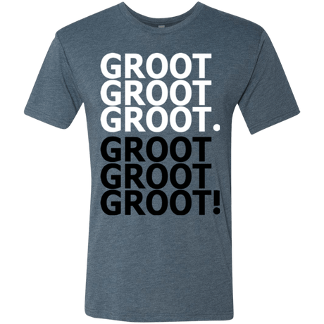 T-Shirts Indigo / Small Get over it Groot Men's Triblend T-Shirt