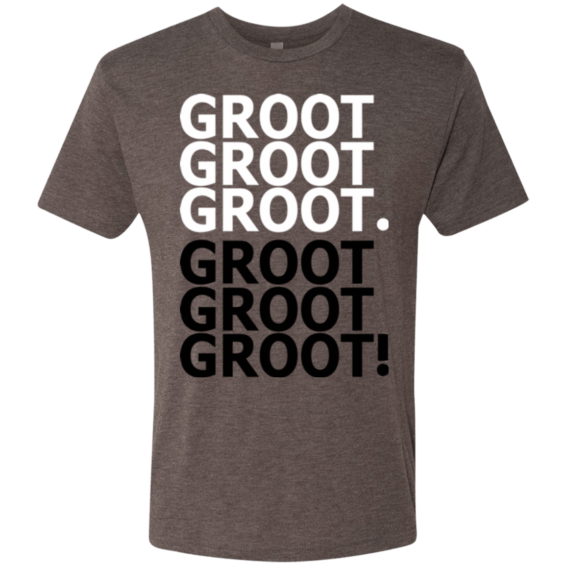 T-Shirts Macchiato / Small Get over it Groot Men's Triblend T-Shirt