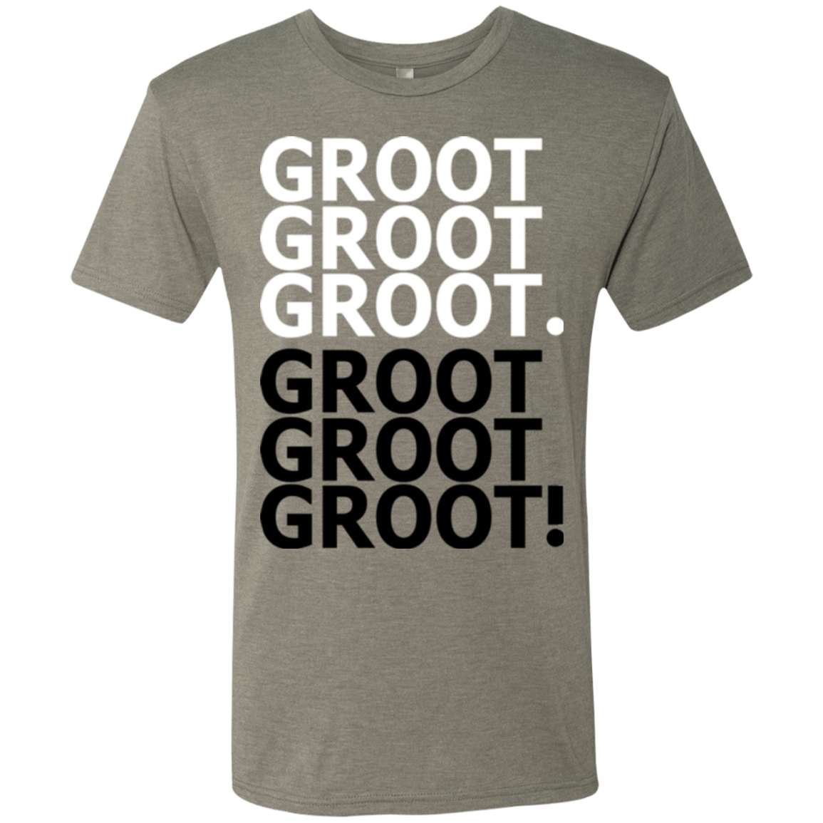 T-Shirts Venetian Grey / Small Get over it Groot Men's Triblend T-Shirt