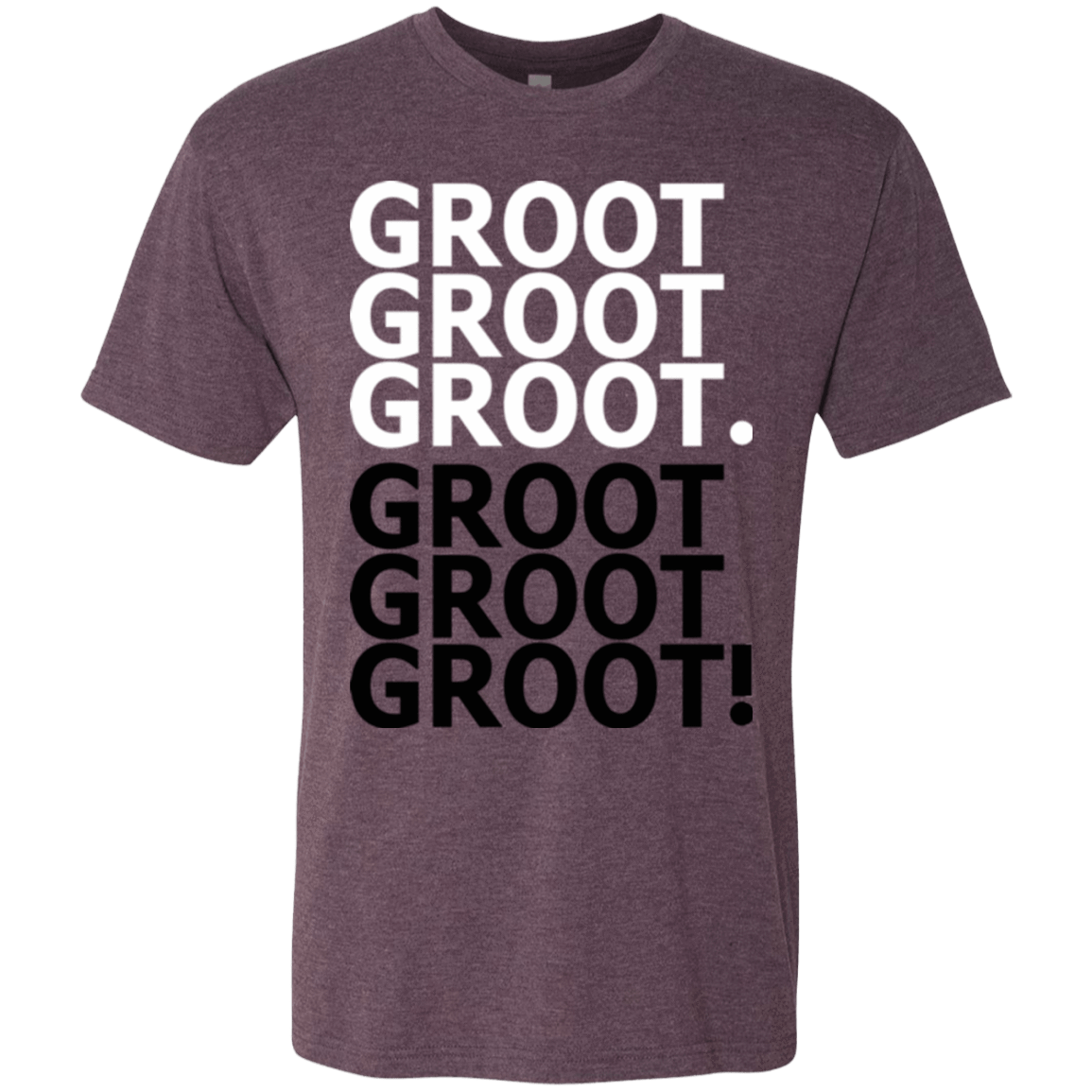 T-Shirts Vintage Purple / Small Get over it Groot Men's Triblend T-Shirt