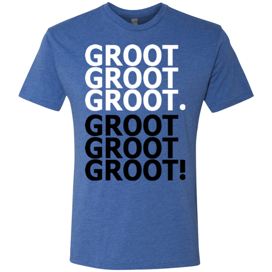 T-Shirts Vintage Royal / Small Get over it Groot Men's Triblend T-Shirt