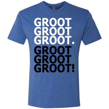 T-Shirts Vintage Royal / Small Get over it Groot Men's Triblend T-Shirt
