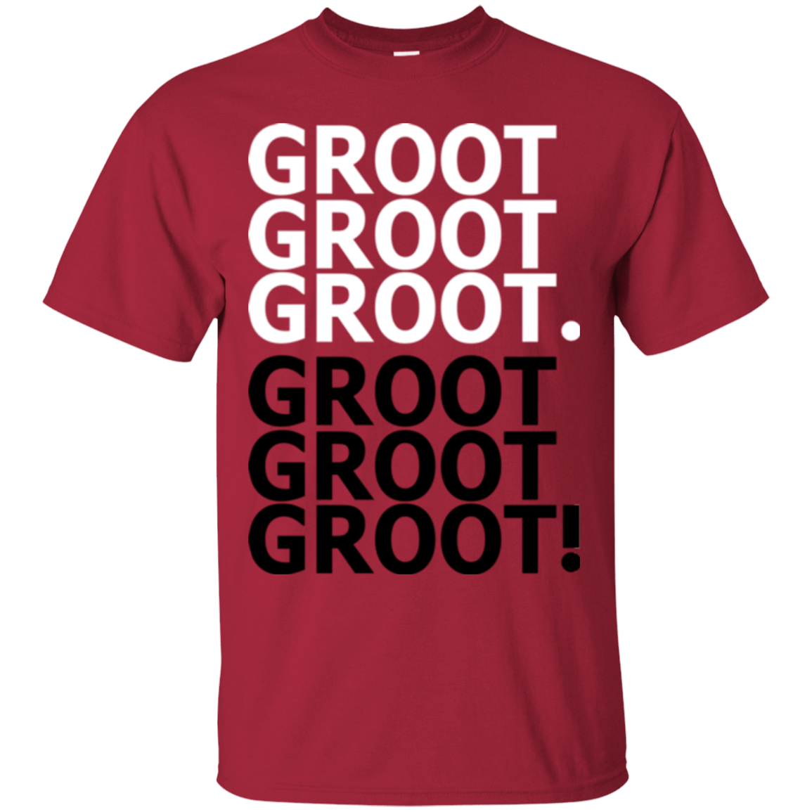 T-Shirts Cardinal / Small Get over it Groot T-Shirt